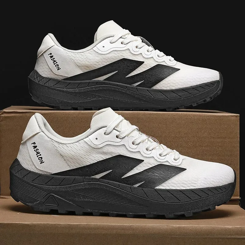 Men Running Shoes Breathable Off‑Road Trail Casual Sneakers Non‑Slip Outdoor Trekking Marathon Jogging Athletic Sport Footwear — image 6
