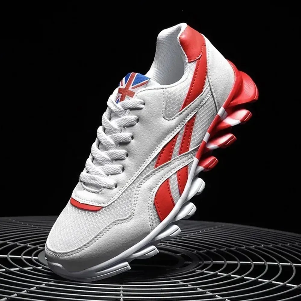 Brand Trend Size 36-48 Men's Wear-resistant Cushioning Thick-soled Fitness Sneakers Outdoor Breathable Running Shoes for Men