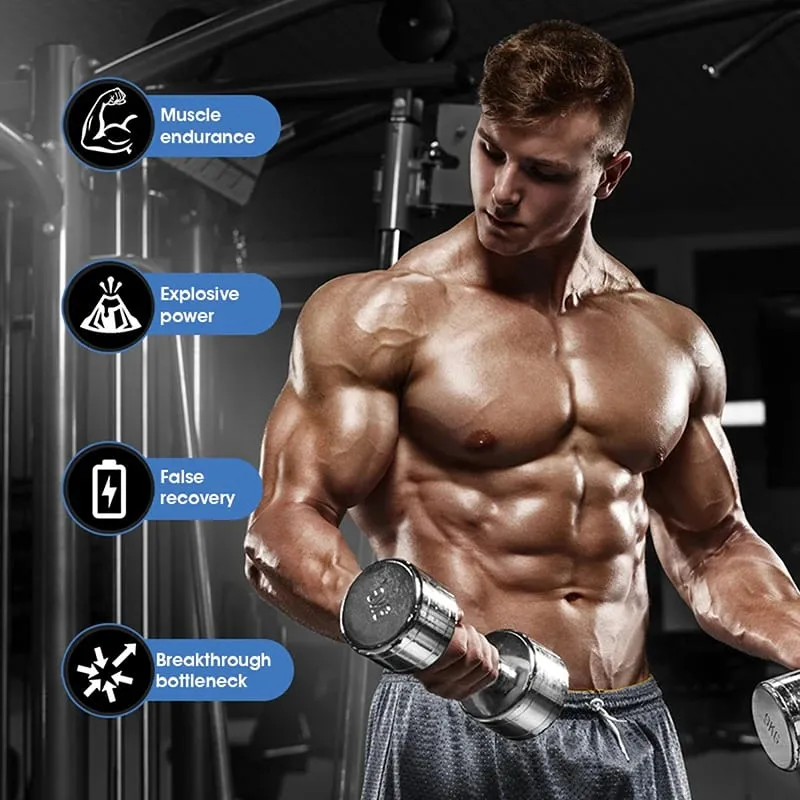 Creatine Monohydrate - Supports Muscle Energy and Cognitive Function Increases Lean Muscle Mass - Gluten Free