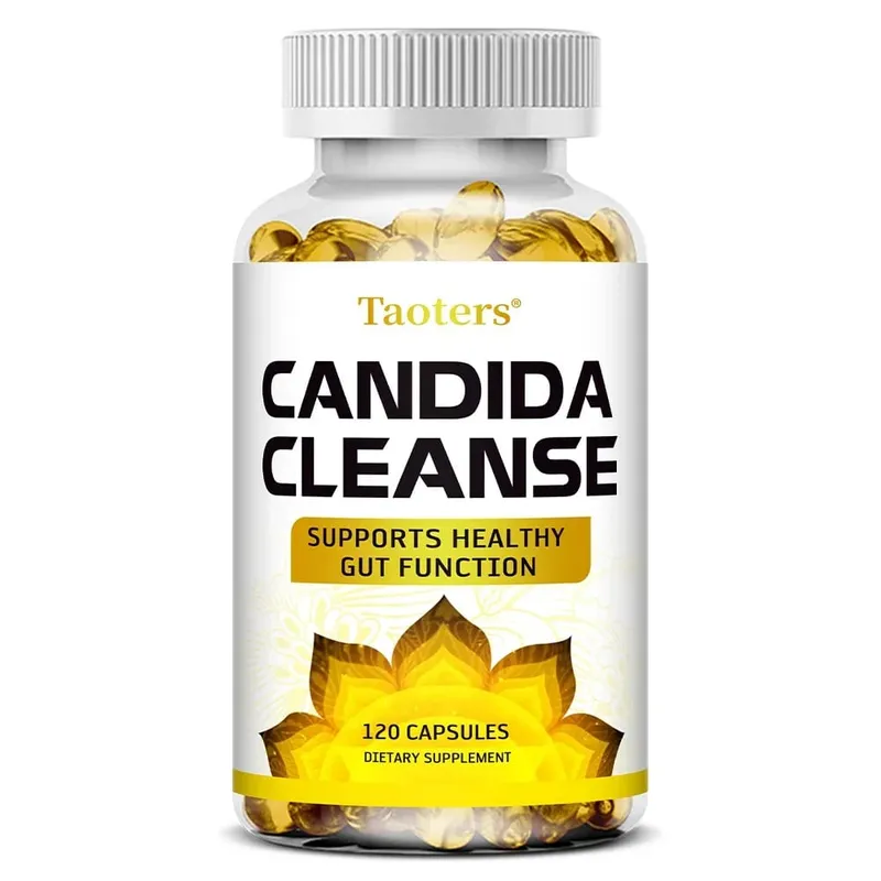 Candida Cleanse - Leverrensning Afgiftning Understøtter tarmsundhed Rensende tyktarmsforøgende energi 120 kapsler — image 9