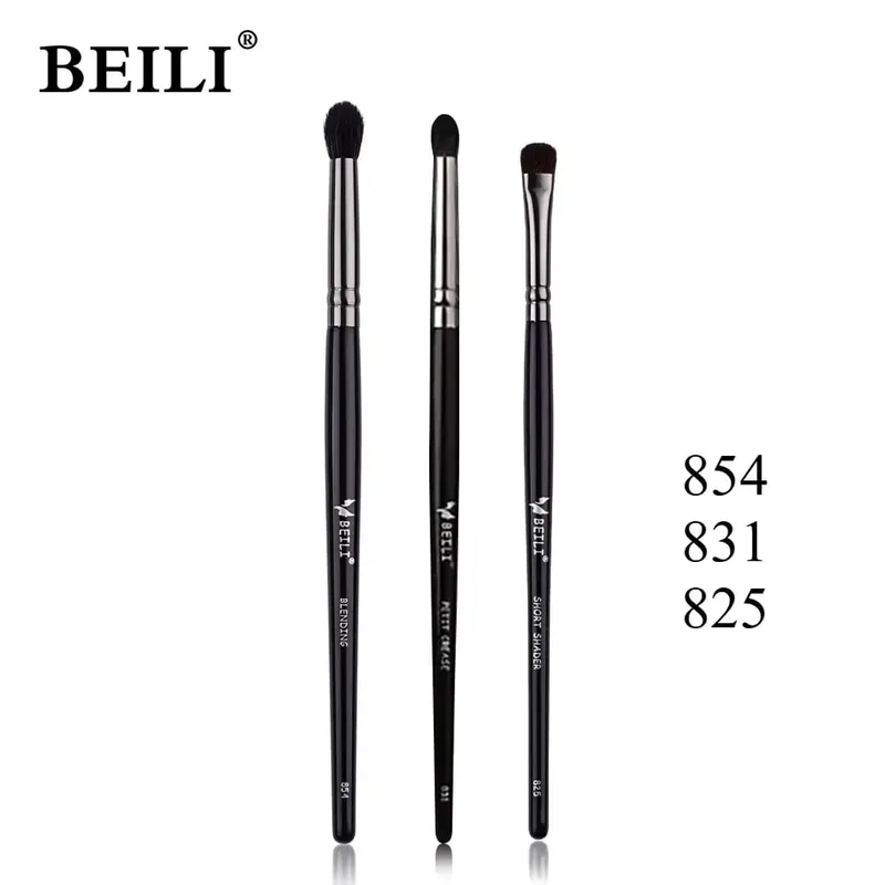 Eye Soft Bristle Eyeshadow Brushes 9-piece Set Eye Makeup Smudge Undercover Eyeliner Blade Eye Detail Small Makeup Brushes