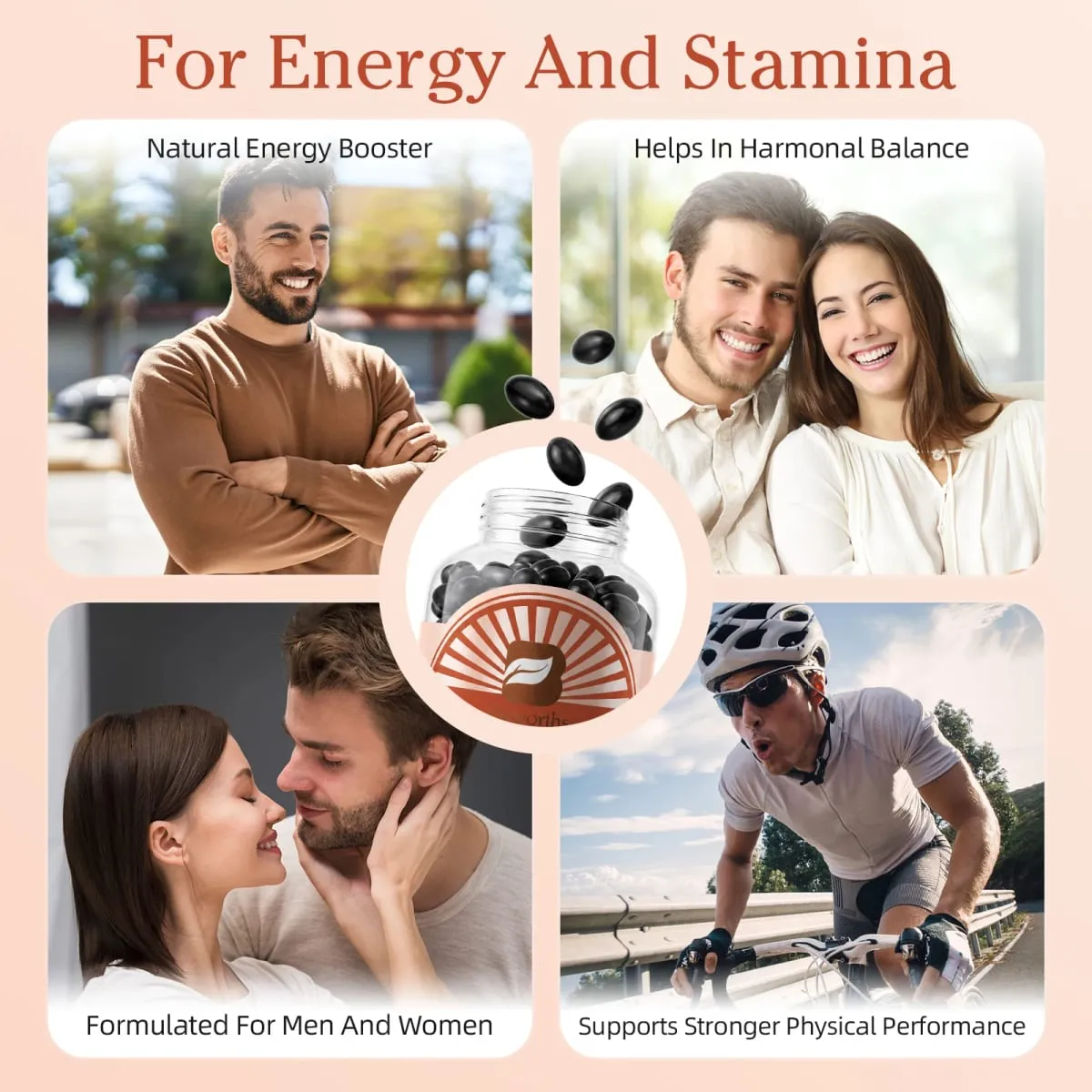 Beste Maca-capsules voor de gezondheid van mannen met roodgele en zwarte Maca