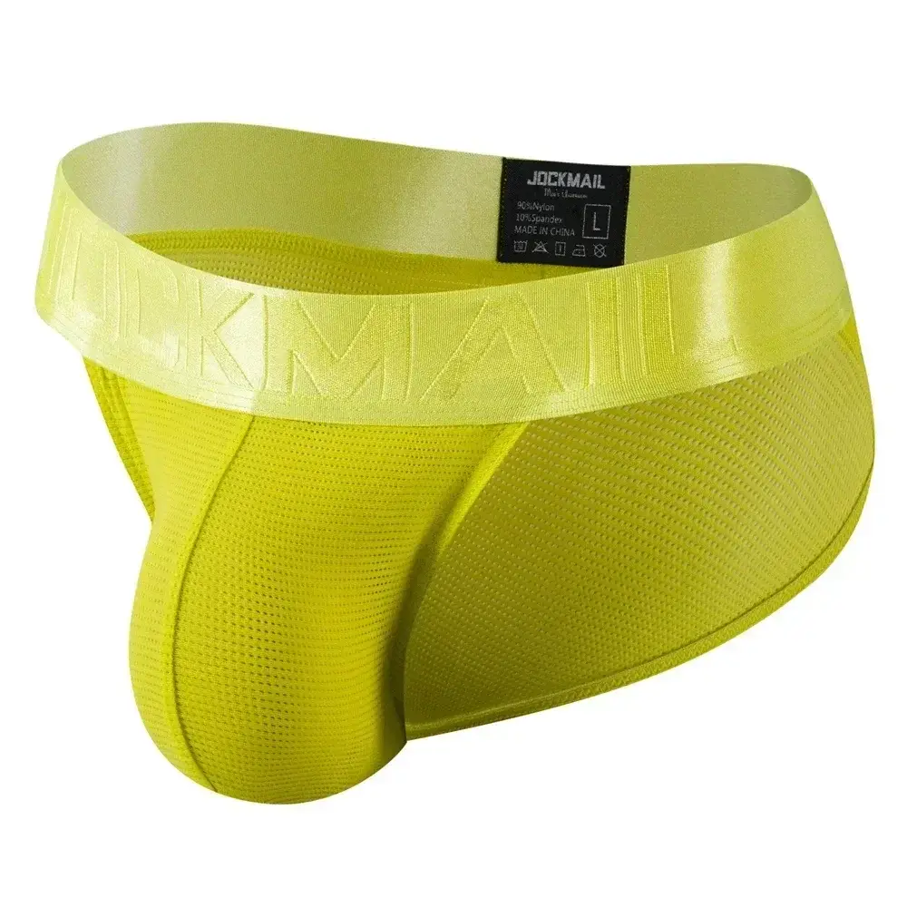 Ropa interior para hombre, calzoncillos, calzoncillos de malla de nailon de secado rápido, calzoncillos para hombre, Bikini, Tanga, suspensorio, ropa interior Gay