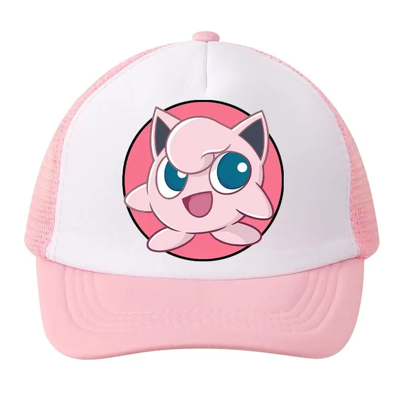 Pokemons Baseball Cap Pikachu Charizard Gengar cartoon Peaked Hat Kid Adult Summer Outdoor Sport Hat Boy Casual Fashion Cap Gift — image 9