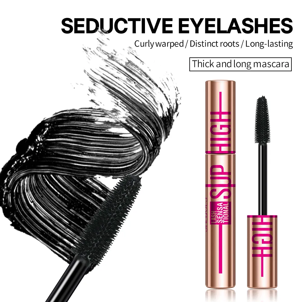 Thin and thick mascara durable waterproof natural eye makeup curling eyelashes