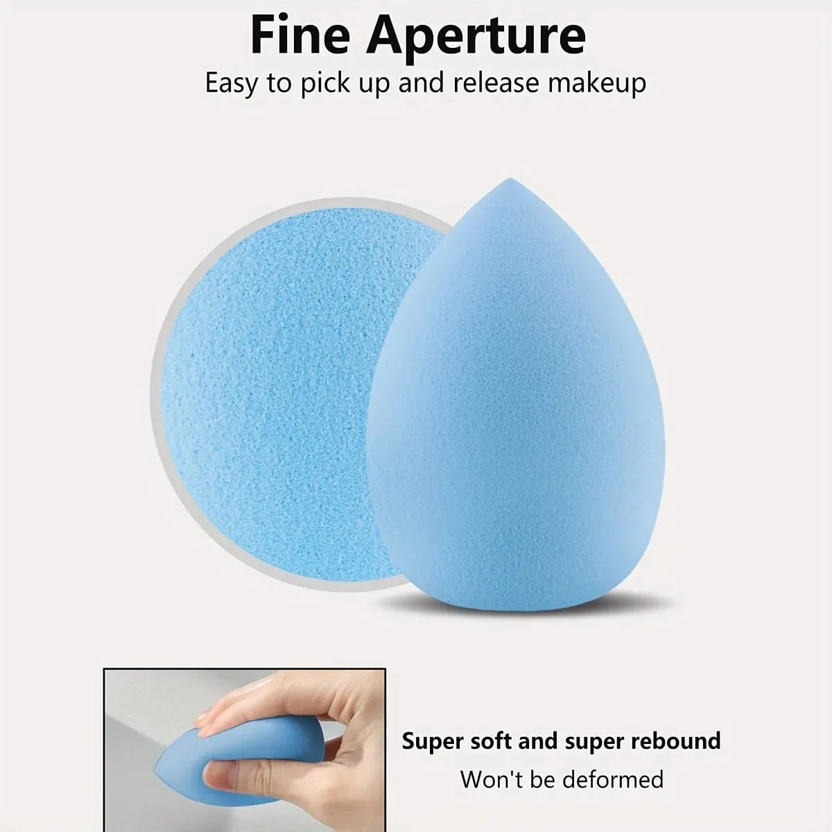 8Pcs Beauty Egg Makeup Sponge Blenders Beauty Sponges Foundation Applicator Makeup Puff Make Up Tools — image 6