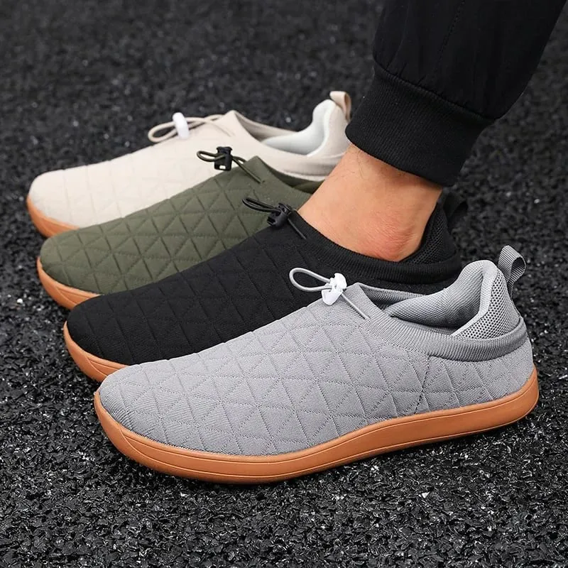 Pánské vysoce kvalitní unisex barefoot tenisky široká špička minimalistické boty s nulovým poklesem protiskluzové boty šněrovací síťovaná obuv pro běžné nošení 2026 — image 5