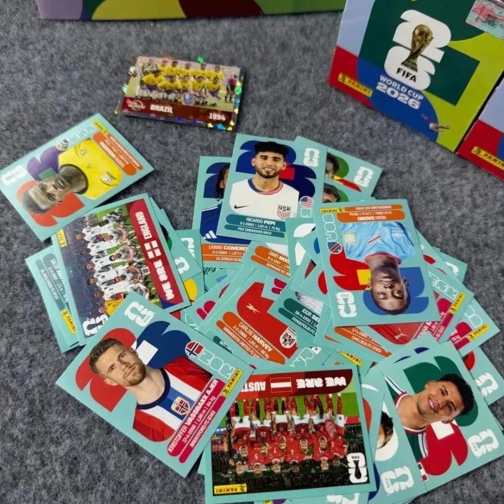 2026 FIFA World Cup Authorized Sticker Box & Album Bundle Must-Have Football Memorabilia Gift for Hobbyists