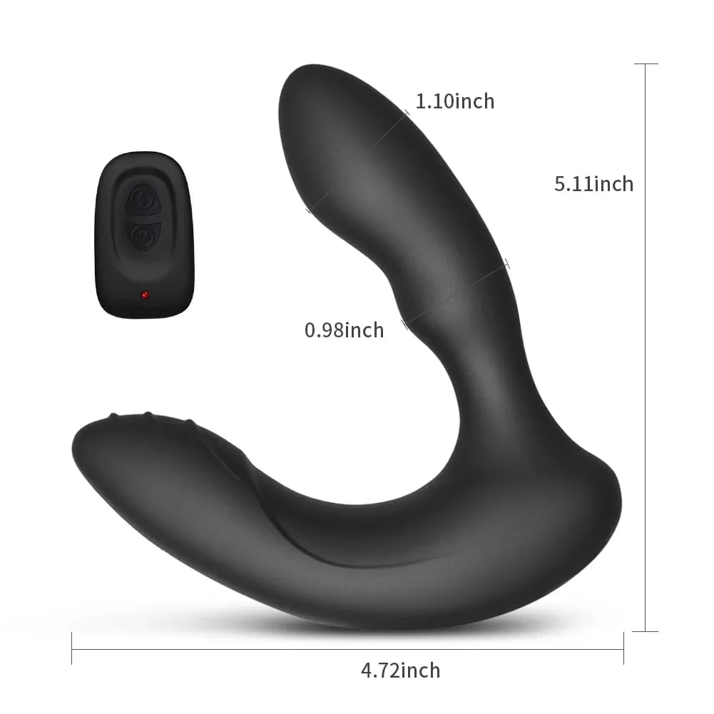 Male Vibrating Butt Plug Anal Plug Prostate Massager Remote Control Anal Vibrator for Gay Men Perineum Massager Sex Toy for Men
