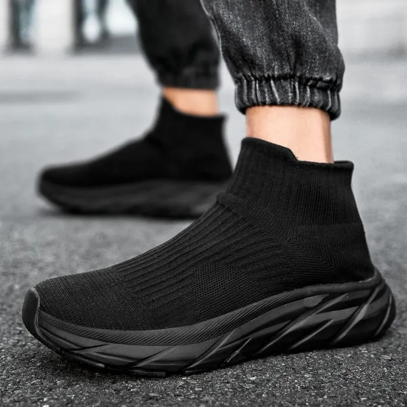 Men Running Walking sock Shoes winter boots Casual Sneakers plush warm shoes Sport shoes Lightweight Men Sneakers Casual Shoes — image 6