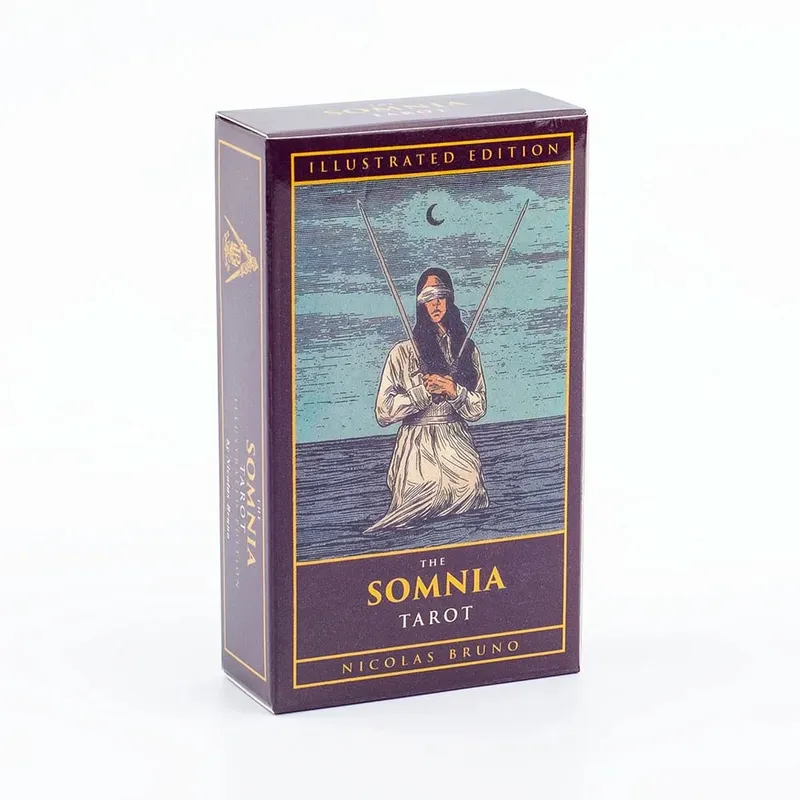 Ozean-Themen-Tarot-Deck „Sturm“, Wahrsagungsset mit 78 Karten, 10,4 x 6,1 cm, wunderschön gestaltet für Brettspiele und Tarot-Lesen — image 8