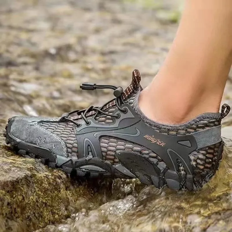 New 2026 Men's Summer Quick Dry Wading Shoes Two Way Casual Water Shoes Breathable Mesh Shoes for Outdoor And Leisure Activities