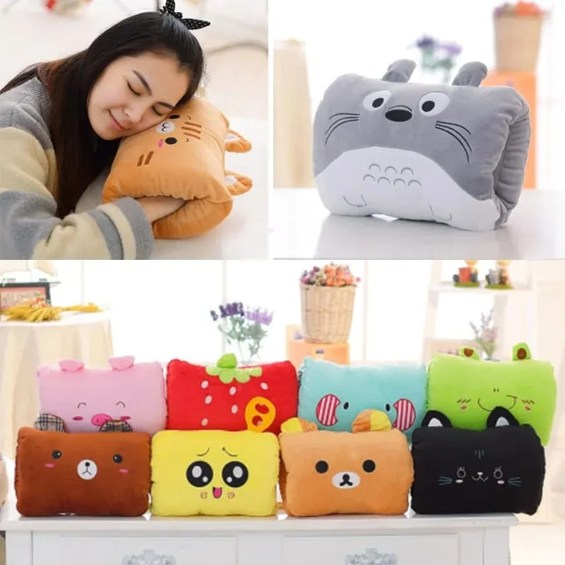 Generic Cartoon Plush Hand Warmer Pillow Soft Warm Hand Insert Cushion Office Nap Support Gift For Adults — image 2