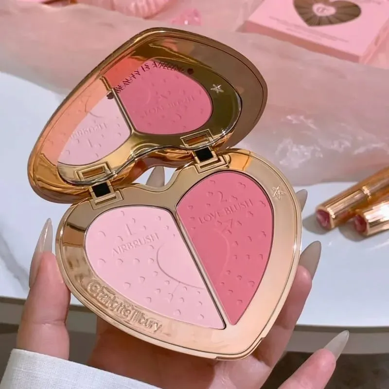 CT Quatro-color Eyeshadow Palette Matte Glitter Eyeshadow Brilhante Maquiagem Travesseiro Falar Fácil de Colorir Fundação Natural Cosméticos