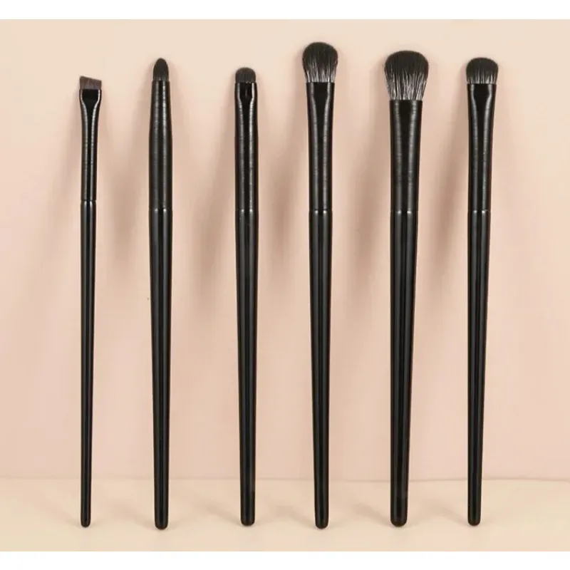 6PC Eyes Makeup Brushes Set Professional Soft Contouring Eyeshadow Eyeliner Eyebrow Brush Women Facial Beauty Cosmetic Tool C511
