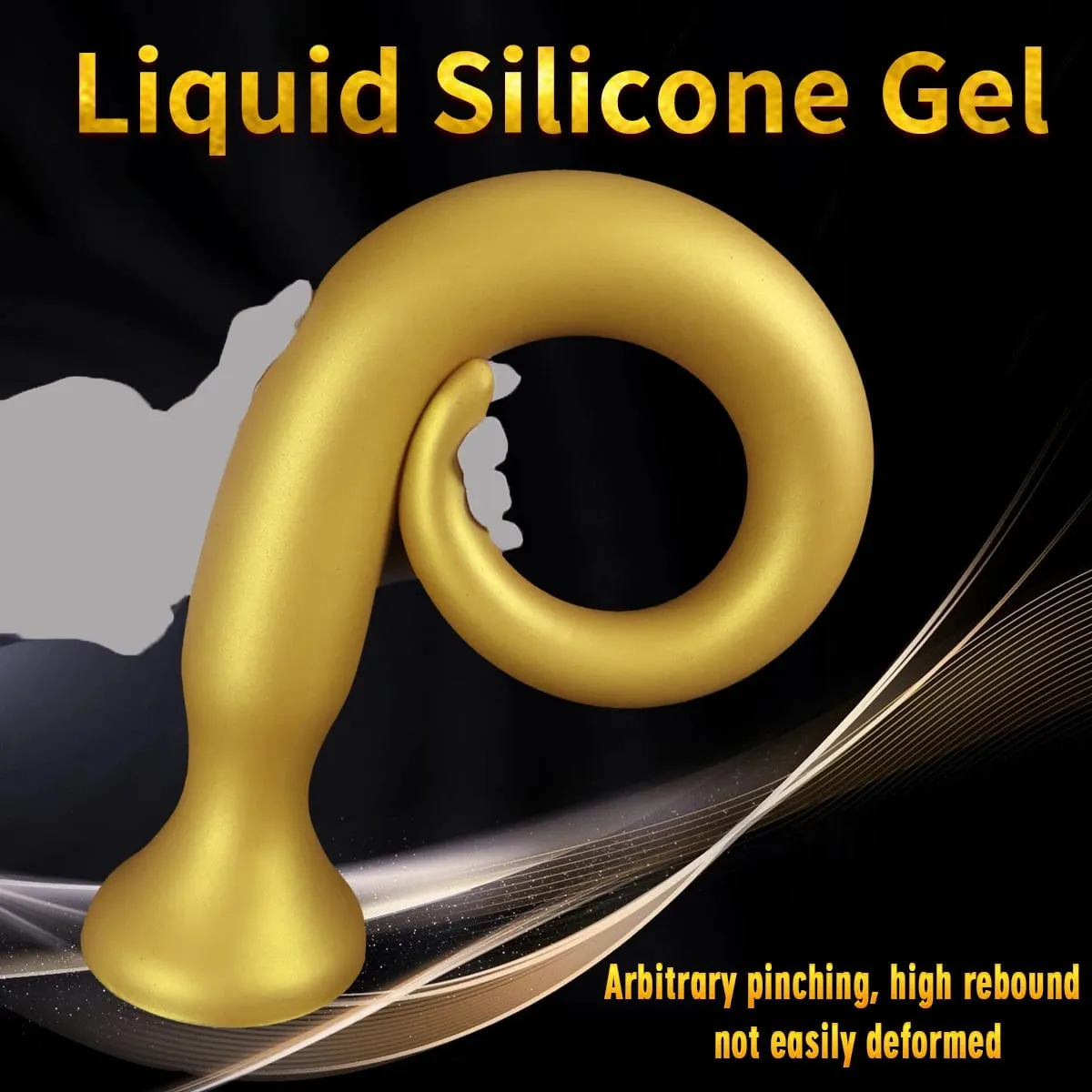 Giant Anal Plug 64CM Super Long Soft Silicone Huge Butt Plug Thick Anal Dildo Dilator with Suction Cup Adult Sex Toys — image 3