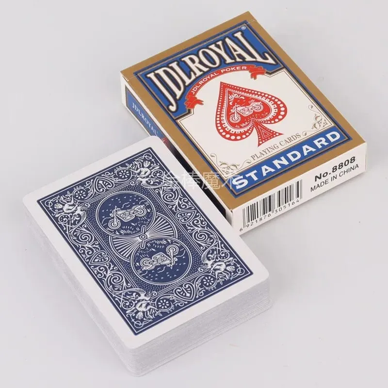 Standard Poker Playing Cards No.8808 Durable Smooth Shuffle Paper Card for Party Game Magic Trick Board Game