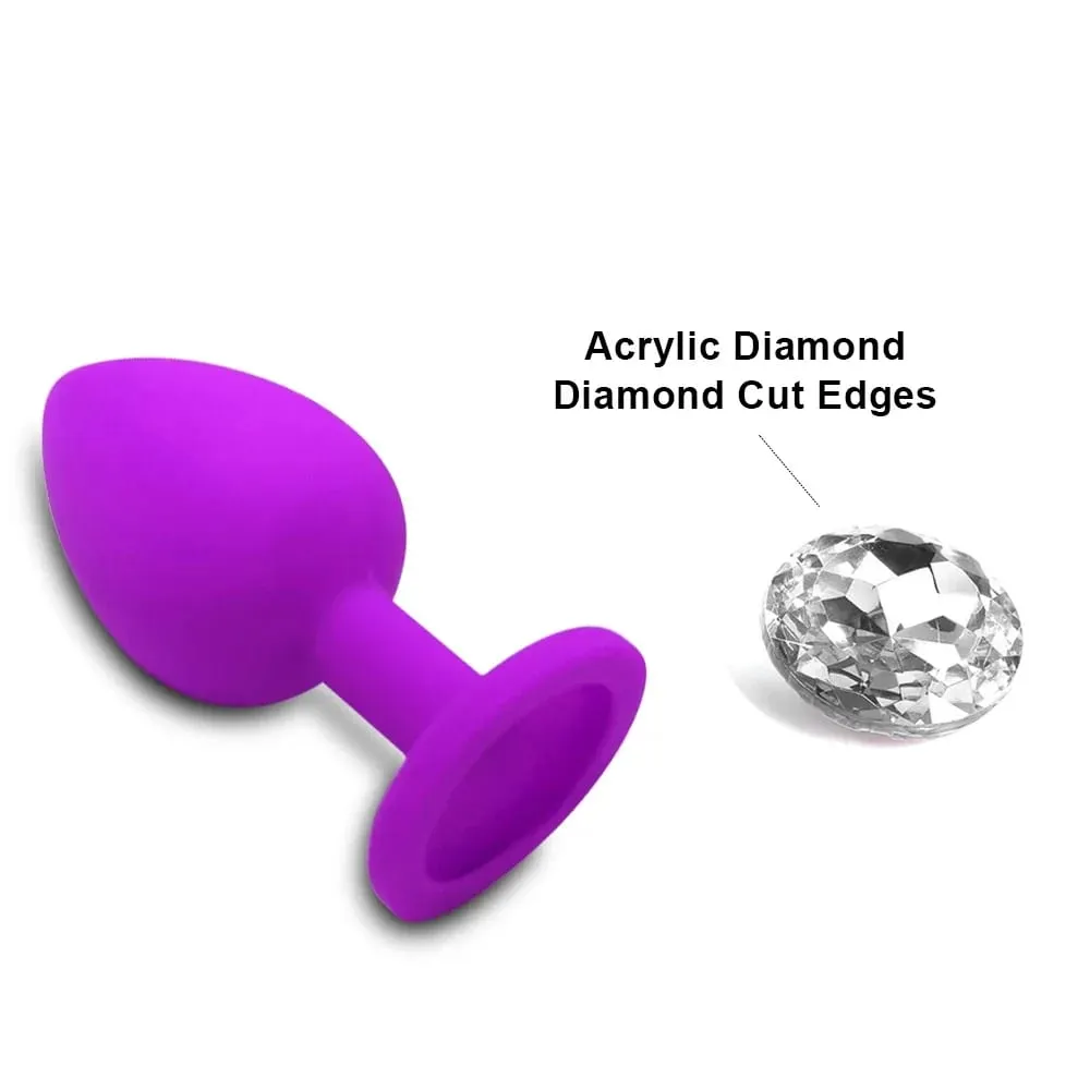 Soft Silicone Anal Butt Plug Unisex Sex Toys Men Prostate Massager Adult Gay Ass Stuffed Anal Trainer Massager for Couples — image 2