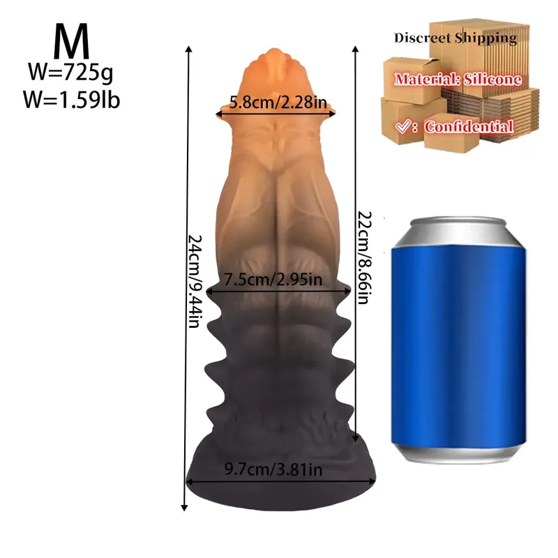 Big Anal Plug Monsters Enlargenmen Prostate Massager Huge Anal Dilator Butt Plug Anal Training Expansion Sex Toys For Women Men — image 10