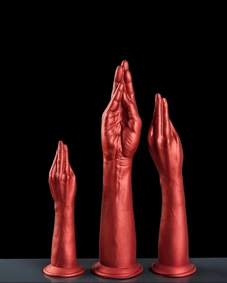 46cm Fist Hand Anal Plug Arm Dildo Vaginal Butt Dilator Deep Stimulator Anus Expander Big Dildo Masturbator Adult Anal Sex Toys — image 3