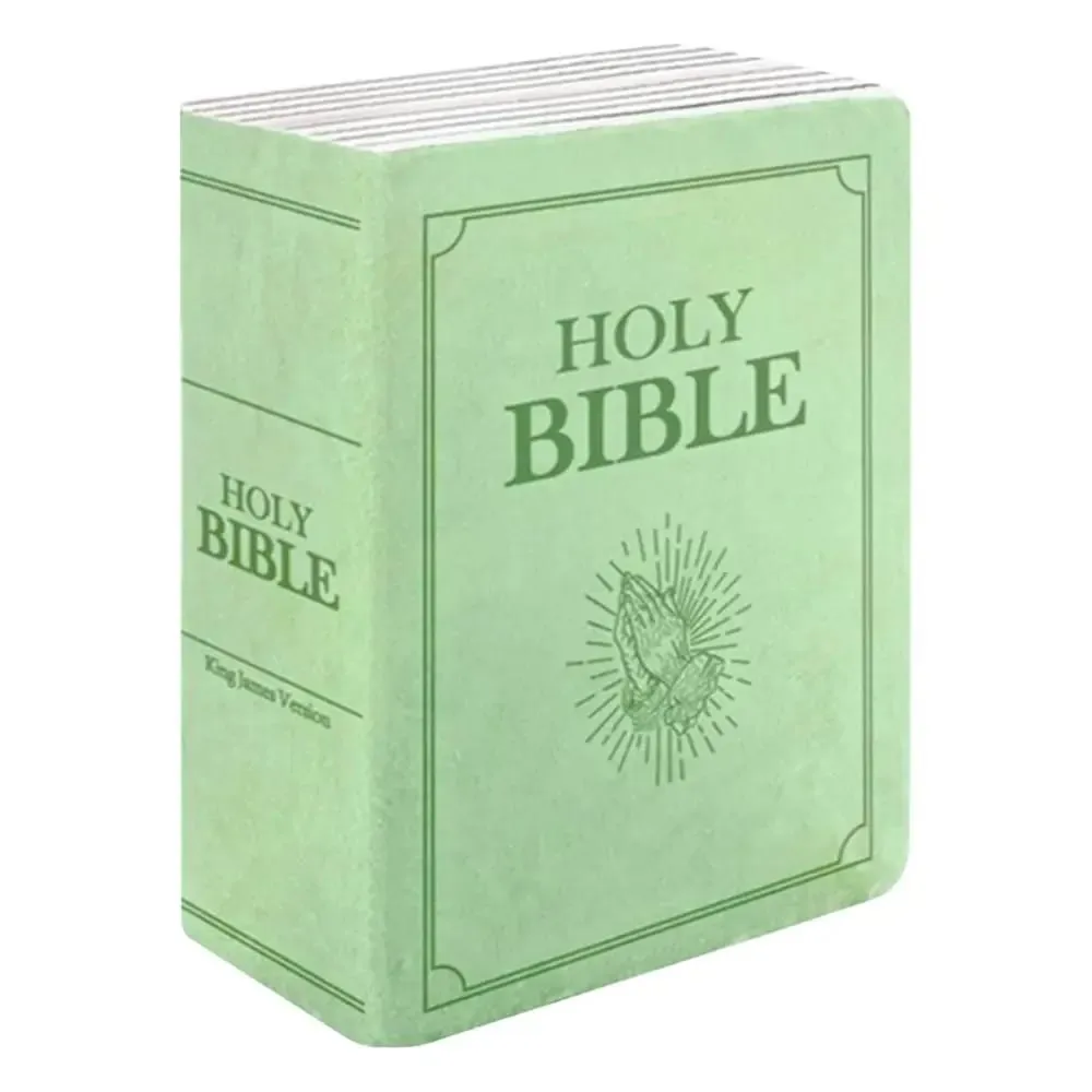 Living Room Realistic Looking Bible Pillow Sofa Cushion Plush Toy Bible Throw Pillow 33*22cm Home Decor Bible Cushion Bedroom — image 9