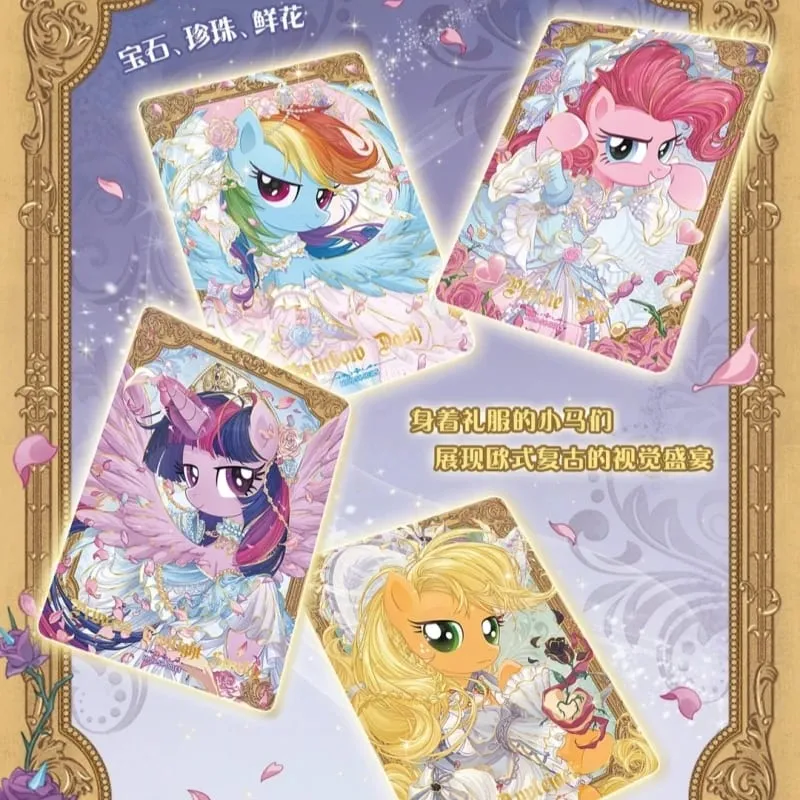 Genuine My Little Pony Series Cards Rarity Twilight Sparkle Game Collectible Cards Anime Merchandise Holiday Gifts — image 2