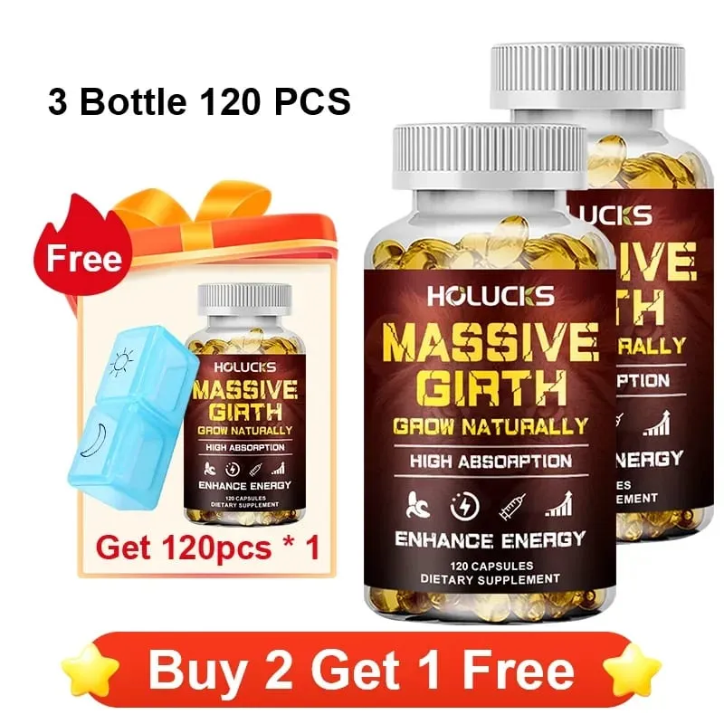 Men's Health Capsules with Tribulus Terrestris Ashwagandha Support Stamina Male Charm Hormonal Balance Daily Immune