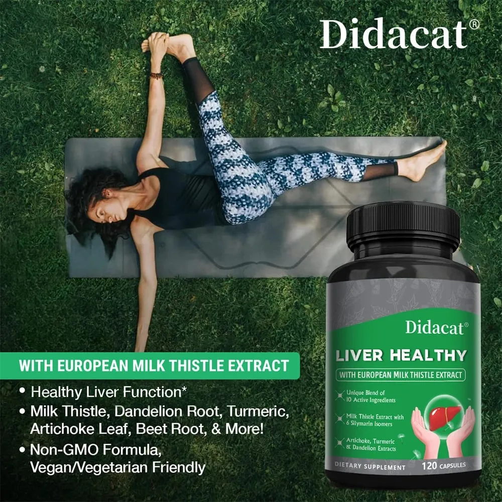 Natural Artichoke + Milk Thistle Extract - A Cleansing Detoxifying Supplement for Liver Health Immune Support and Skin Health — image 4