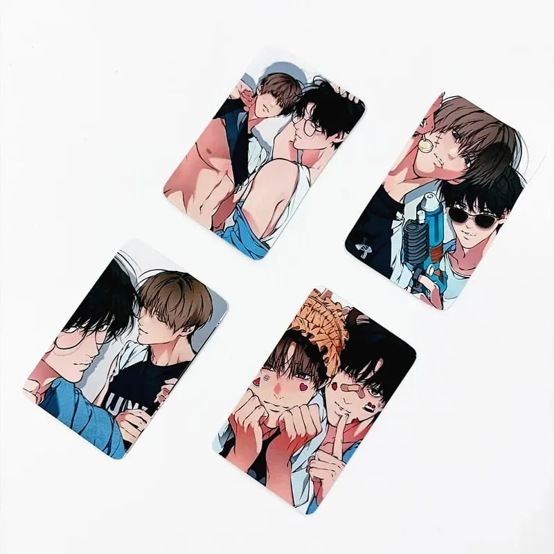 4-12Pcs เกาหลี BL Manhwa Photocards Baek Cirrus Yeon Skylar คู่ตัวอักษร HD พิมพ์ LOMO การ์ดสำหรับพัดลมคอลเลกชัน
