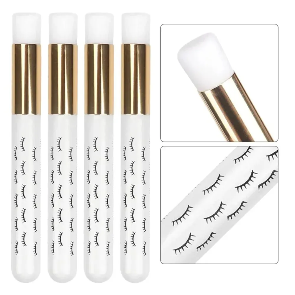 50Pcs Professional Soft Lash Extension Shampoo Brushes Deep Cleansing Eyelash Eyebrow Nose Peel Care Salon Beauty Supplies Tools
