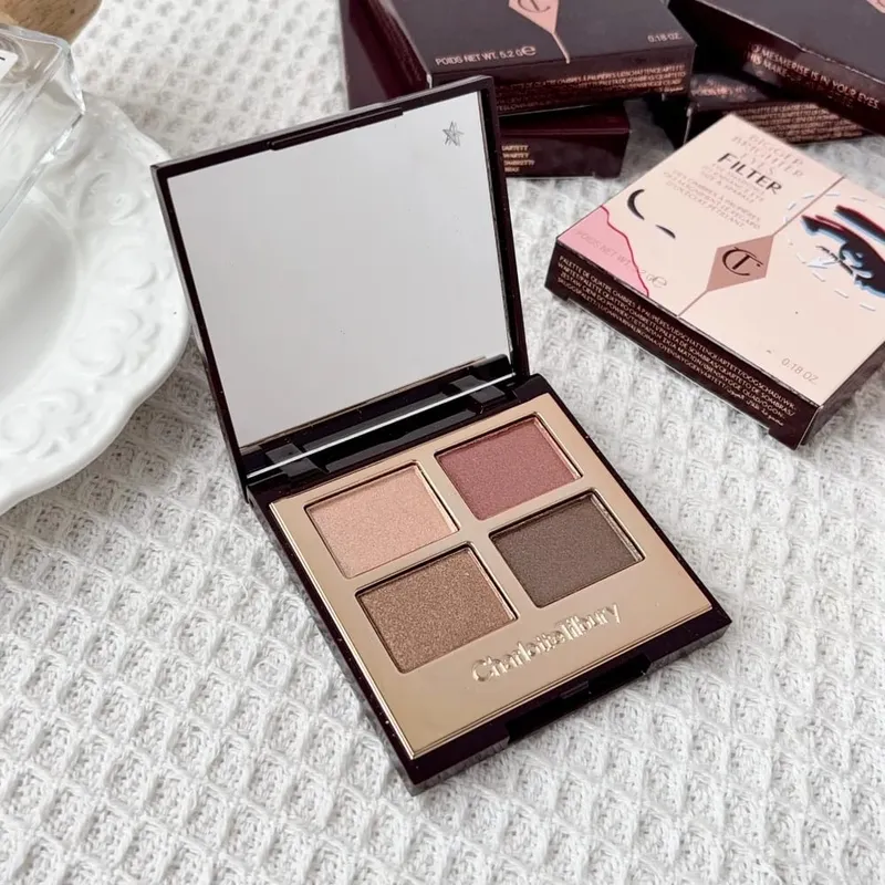 CT Dễ dàng sử dụng 4 màu 9 màu Bảng phấn mắt Charlotte Tilbury Son dưỡng môi Gối Talk Big Lip Plumpgasm Lip Blush Quà tặng trang điểm