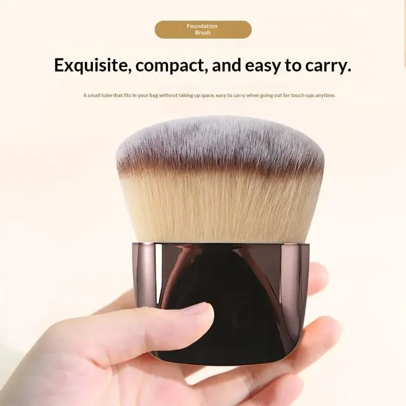 【B】1Pc Makeup Foundation Brush Blush Loose Powder Brush Kabuki Brush Multi-Function Cosmetics Make Up Brushes Beauty Supplies