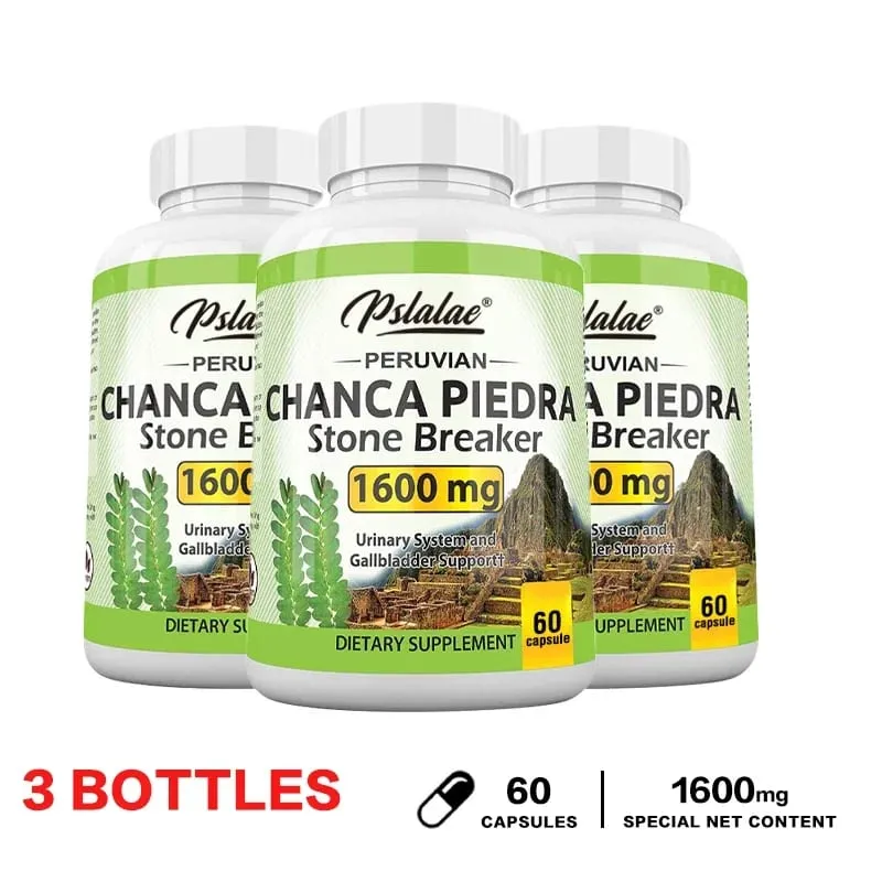 Chanca Piedra 1600mg - Kidney Support Supplement Clears Kidney Stones and Gallstones