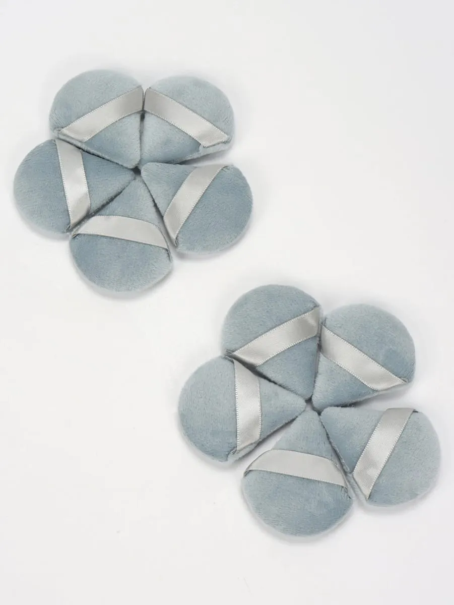 Mini Triangular Powder Puff 40-80Pcs Apply Loose Powder by Gently Pressing It onto the Face to Achieve a Setting Effect