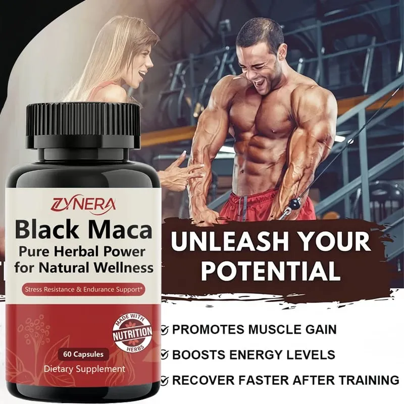 Natural melhor masculino aumentando cápsulas maca longa duração poderoso suplemento pílula para homens desempenho apoio masculino energia saudável — image 3