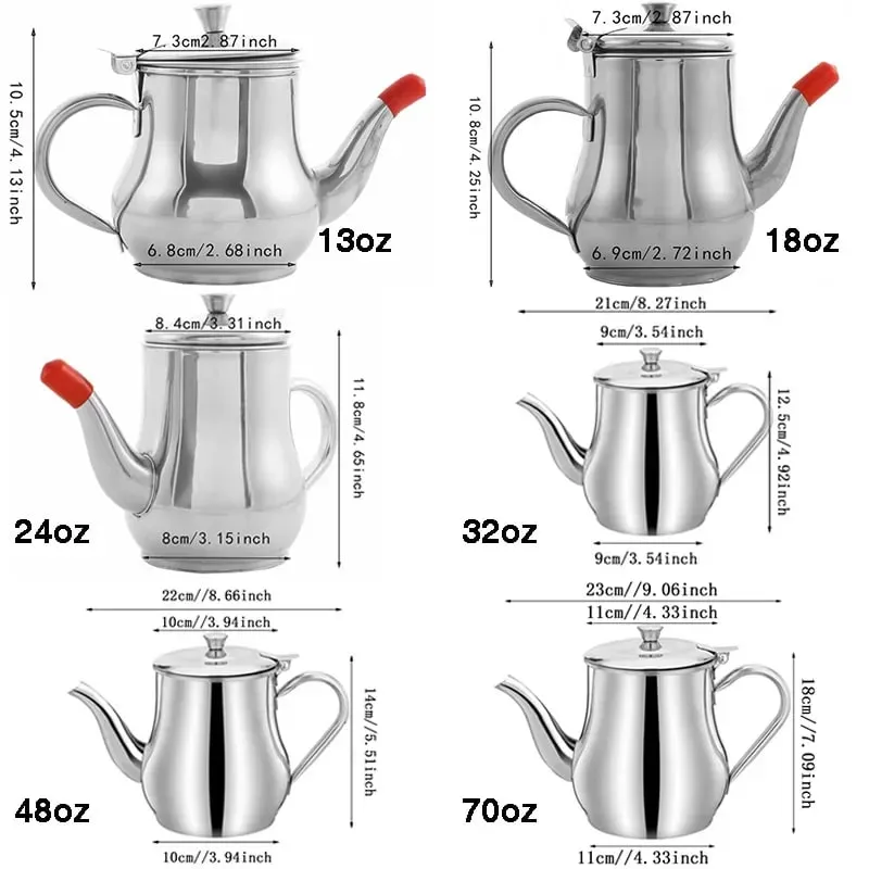 Strainer Oiler Stainless Steel Household Leak-Proof Pot Pour Oil Bottle Practical Oil Cans Seasoning Jars Kitchen Supplies — image 7