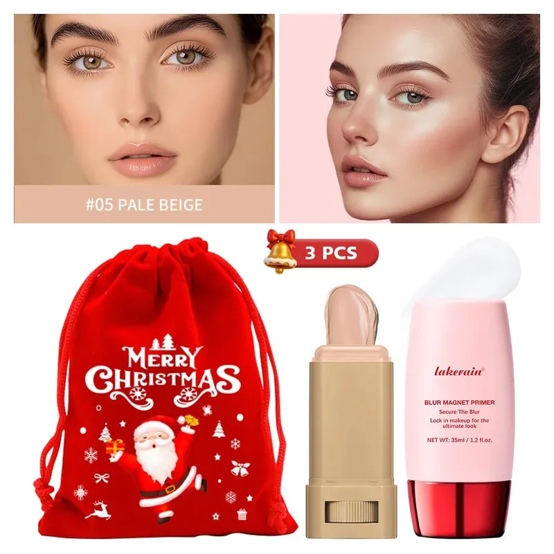 Blur Magnet Primer & Eraser Foundation Stick Long Lasting Pore Minimizing Smooth Face Makeup Oil Control Matte Christmas Gift — image 10