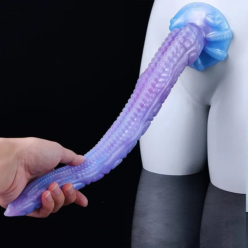 XL Size Super Long Octopus Dildo Fantasy Dildo With Suction Cup Silicone Tentacle Anal Sex Toy For Women Men Anal & G-Spot Massage