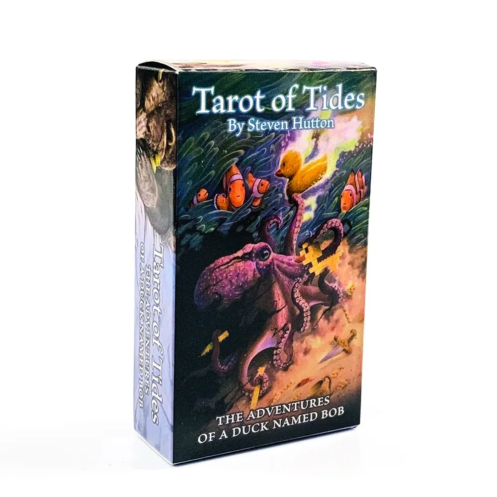 Tarot of Tides Game Cards 78 Card Whimsical Ocean Tarot Deck Bob Duck Adventure Theme Perfect for Divination & Gift Giving — image 2