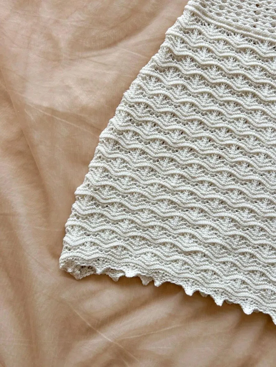 Women's White Crochet Halter Neck Sleeveless Dress — image 3