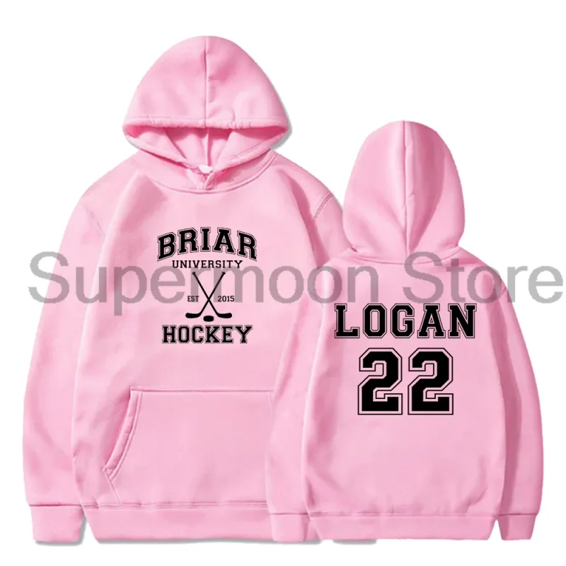 Off Campus Briar University Team Hoodie Unisex Long Sleeve Streetwear Women Men Hooded Sweatshirts