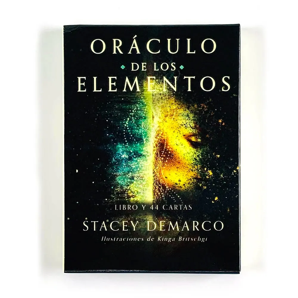Oráculo De Los Elementos Oracle Cards 44-Card Deck Spanish Version Elemental Spiritual Guidance Divination Board Games