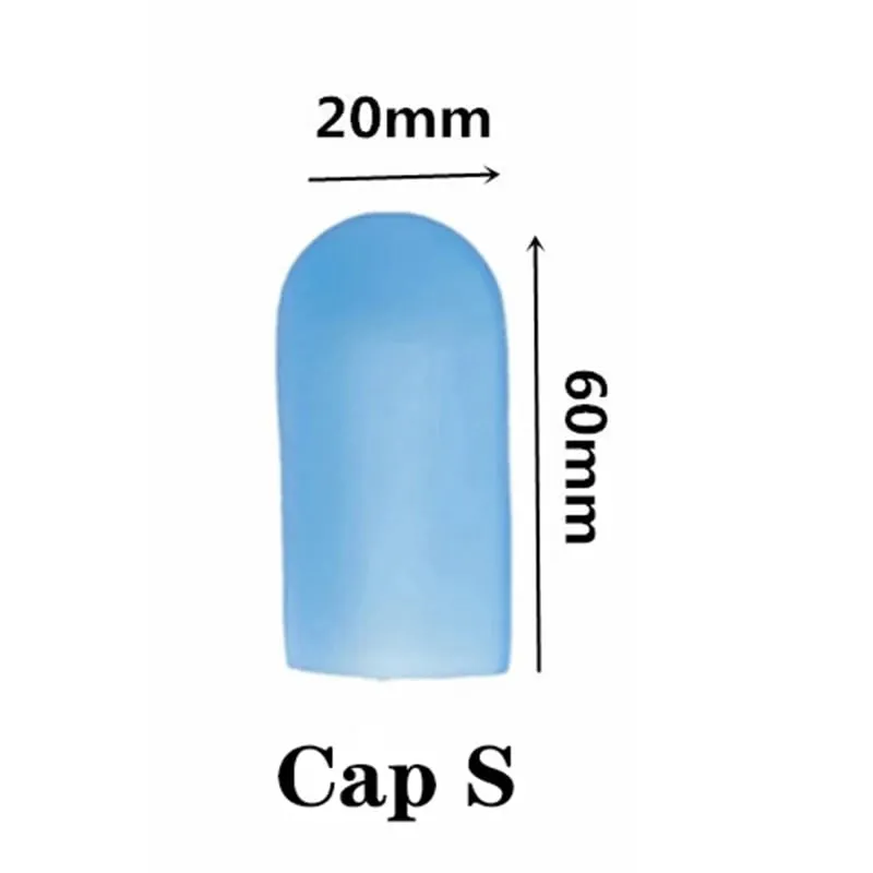 S/M/L Silicone Glans Protector Cap Sex Toys Genital Sleeve Dick Enlargement Extender Stretcher Sleeves For Penis Adult Supplies — image 11