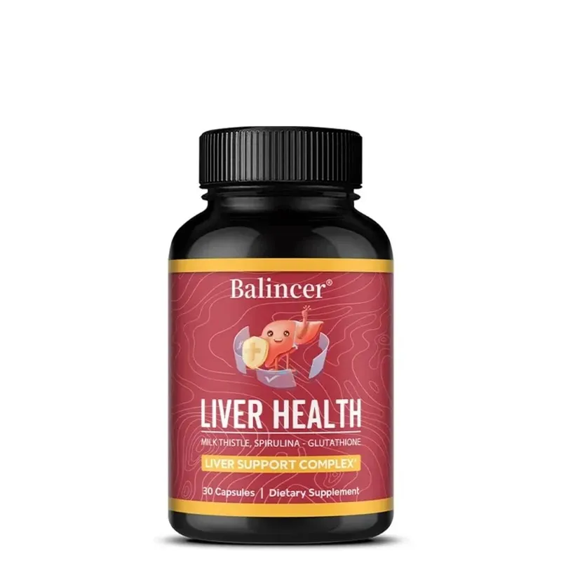 Liver Cleansing Detox Capsules Health Liver Support Colon Cleansing Repair Natural Herbal with Dandelion Milk Thistle
