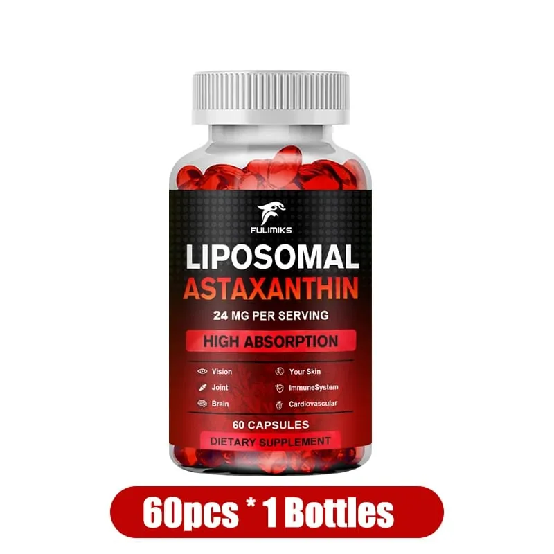 Buy 2 Get 2 Free! Premium Natural Astaxanthin 24mg Capsules - World's Strongest Antioxidant for Skin Eyes & Immune Support — image 12
