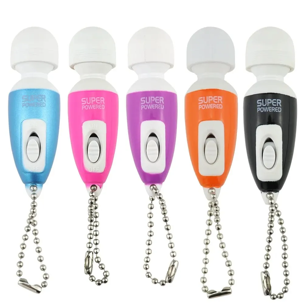 Mini Key Chain Women AV Vibrator Bullet Vibrating Wand G Spot Massager Masturbator Portable Anal Stimulator Sex Toys for Woman — image 4