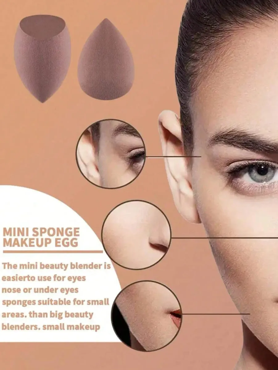 15Pcs Makeup Brushes Set Soft Face Eye Cosmetic Brushes With Beauty Sponge Powder Puff Complete Makeup Tool Kit — image 3
