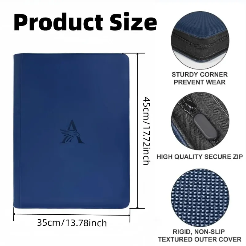16 Pocket Card Binder - Premium Trading Card Binder Holds 1024 Cards Ultimate protection for TCG & sports cards. Collector's d — image 3