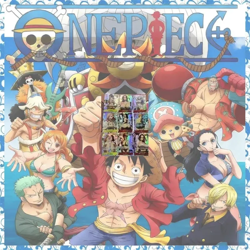 Anime One Piece Diy Color Flash Cards Hancock Perona Nami Robin Yamato Collection Cards Christmas Birthday Gifts Children's Toys — image 34