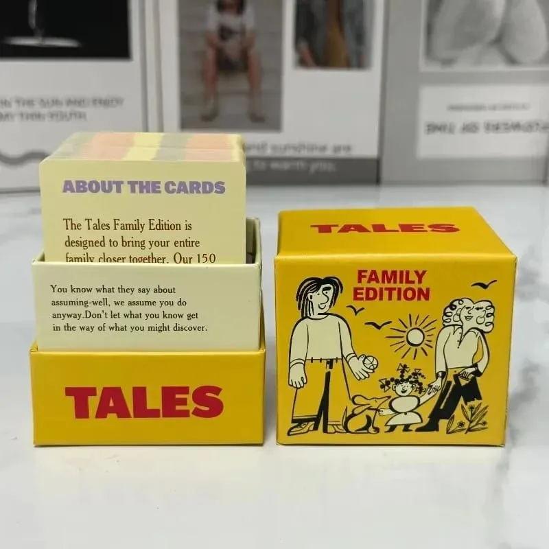 150pcs Card Conversation Starter Game Family Edition Icebreaker Couples Card Game Story Dice Game Date Night Interactive New — image 7
